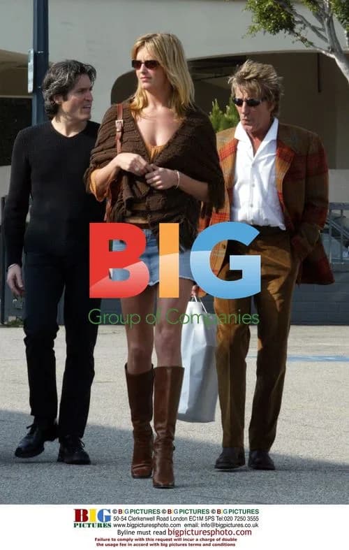 Rod Stewart and Penny Lancaster Diamond Shopping