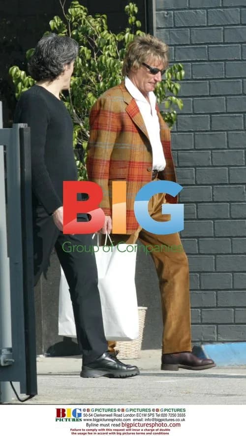 Rod Stewart and Penny Lancaster Diamond Shopping