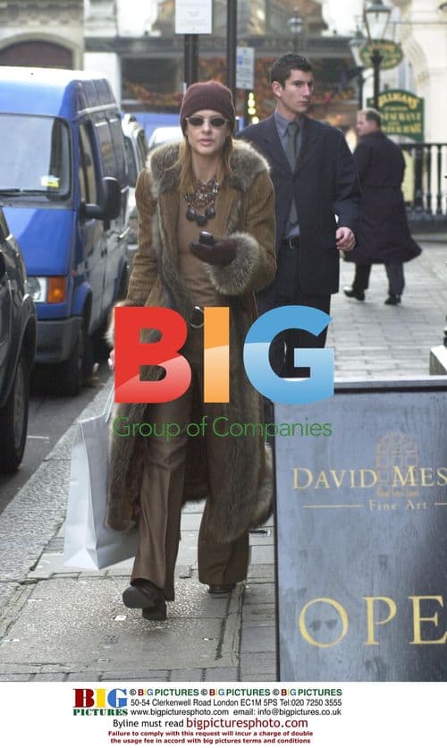 Trinny Woodall Shopping in London