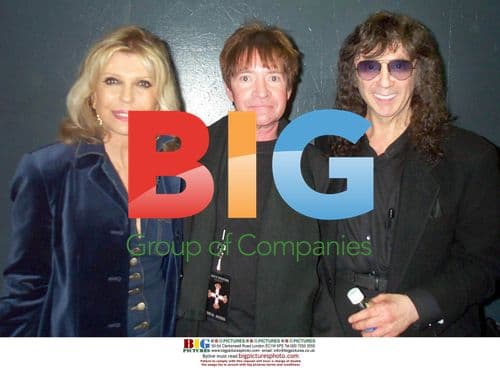 Phil Spector with Nancy Sinatra and Rodney Bingenheimer