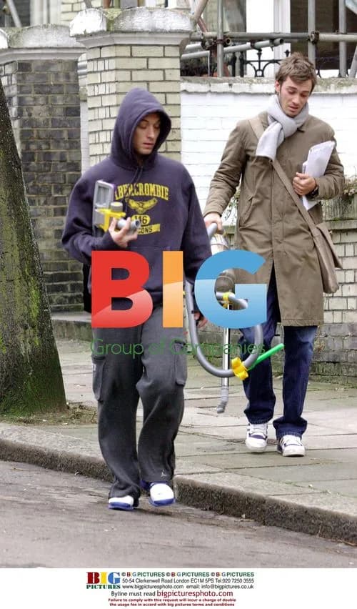 Jude Law Spotted Leaving Home with Dyson
