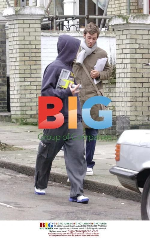 Jude Law Spotted Leaving Home with Dyson