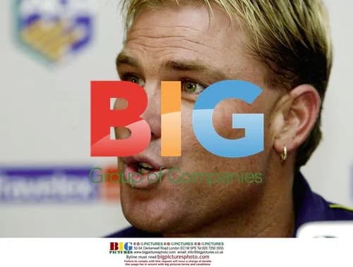Shane Warne press conference after doping test