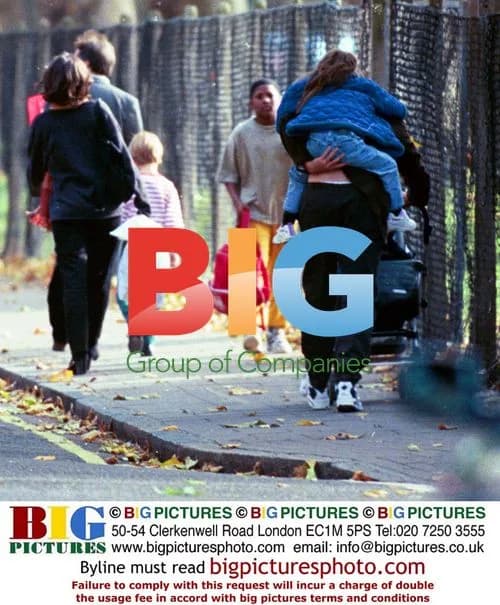 Val Kilmer and Kids on Street