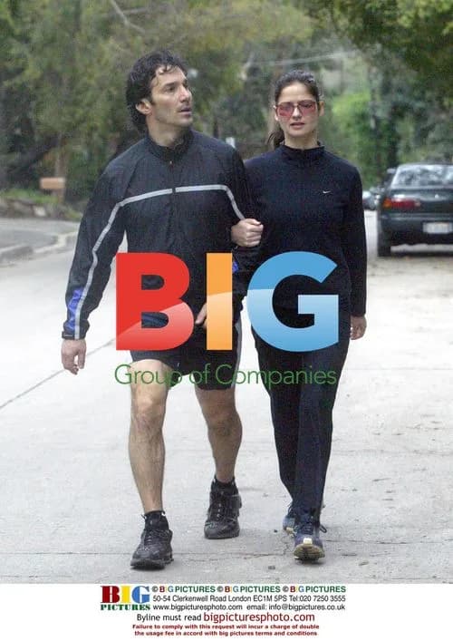Jill Hennessey and Boyfriend Walk in Hollywood