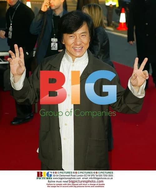 Jackie Chan at BRIT Awards 2003