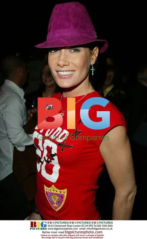 Tara Palmer-Tomkinson at Julien Macdonald Fashion Show