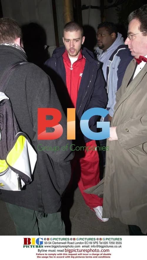 Justin Timberlake Leaving London Hotel