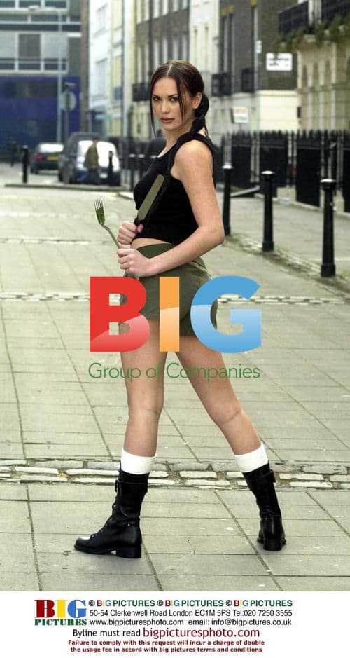 Lucy Clarkson at World Vision Famine Appeal