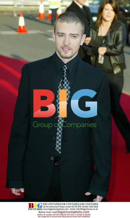 Justin Timberlake at BRIT Awards 2003