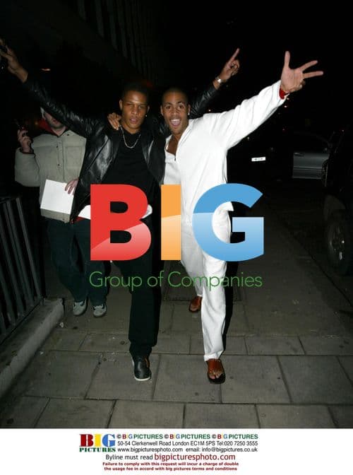 Singer Romeo at EMI Brits After Party