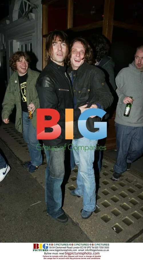 Liam and Noel Gallagher at Private Party