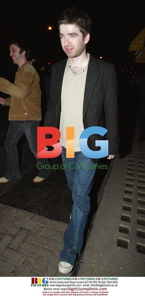 Liam and Noel Gallagher at Private Party