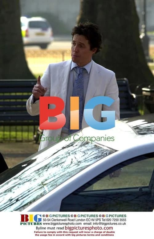 Hugh Grant in London photo shoot
