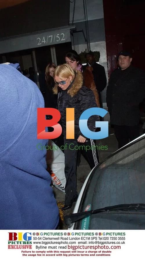 Geri Halliwell Out in West London