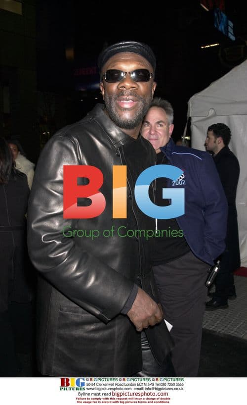 Issac Hayes at EMI's post Grammy Party