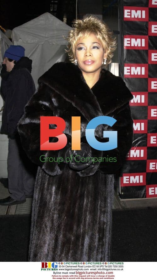 T-Boz Arriving at EMI Post Grammy Party