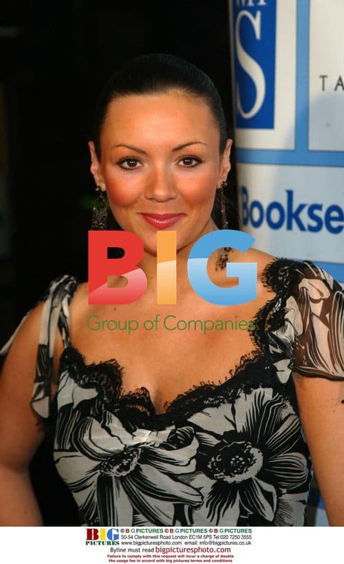 Martine McCutcheon at British Book Awards