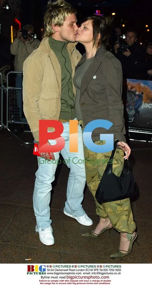 Jade Goody and Jeff Attend 'Jackass' Premiere