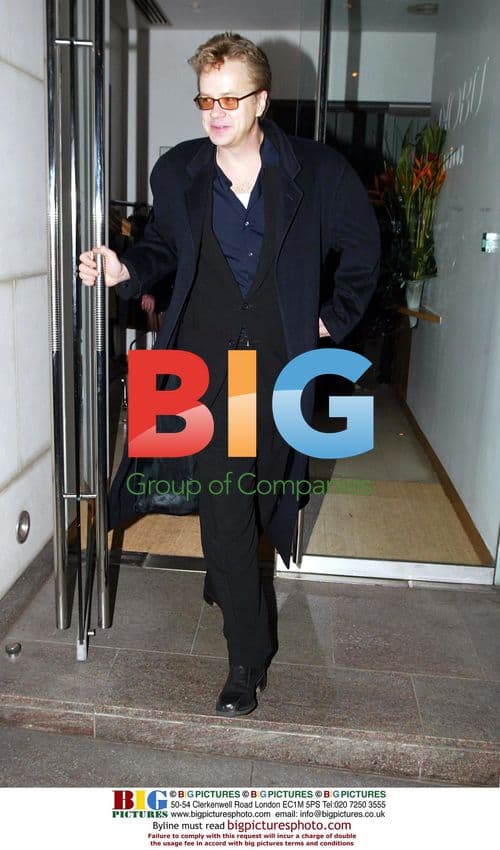 Tim Robbins at Nobu Restaurant in London