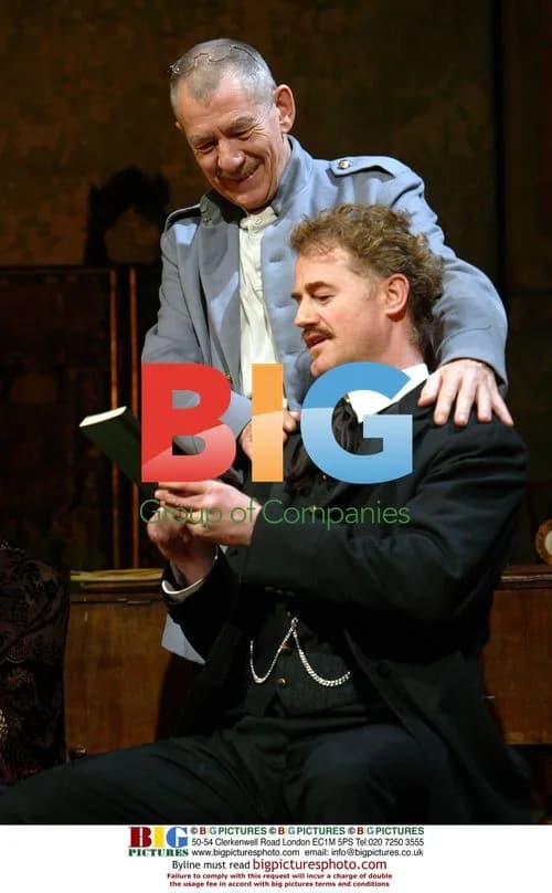 Ian McKellen and Owen Teale in "Dance of Death"