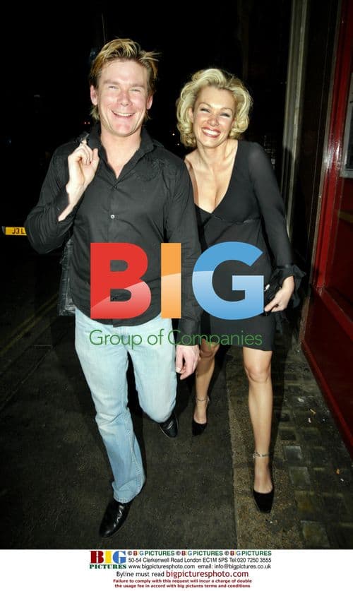 Nell McAndrew and boyfriend at Made in Manhattan after party