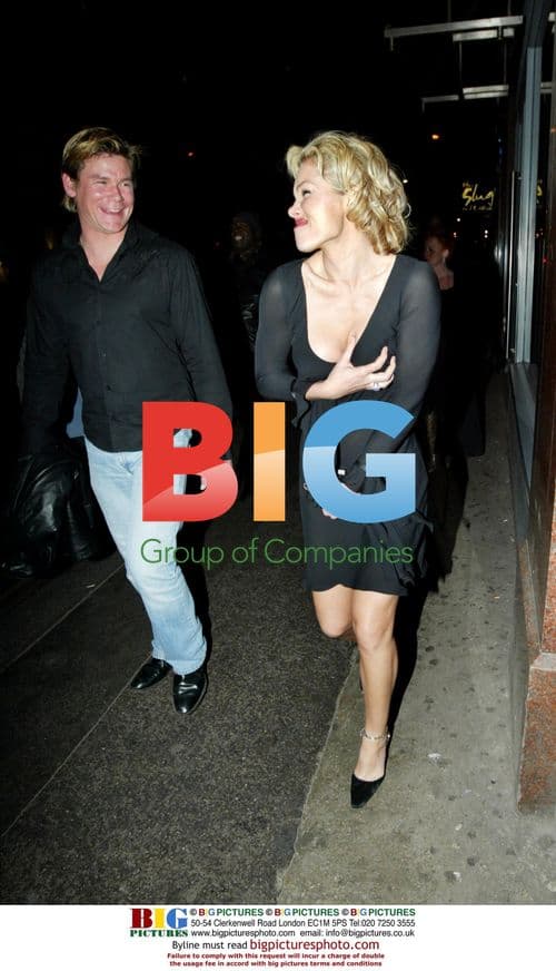 Nell McAndrew and Paul Hardcastle at 'Made in Manhattan' Party