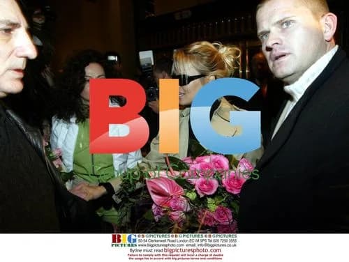Pamela Anderson arrives at Vienna Opera Ball 2003