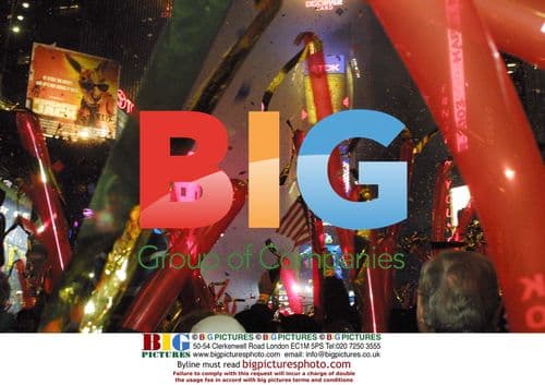 Times Square New Year's Eve 2002