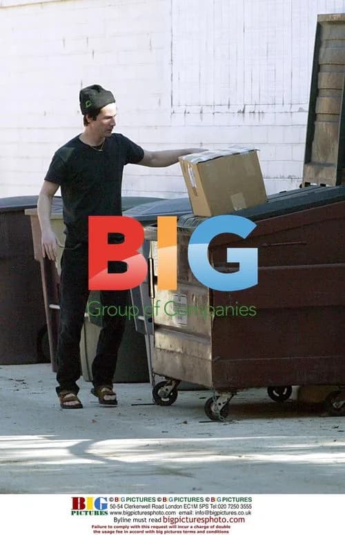 Keanu Reeves Takes Out the Trash