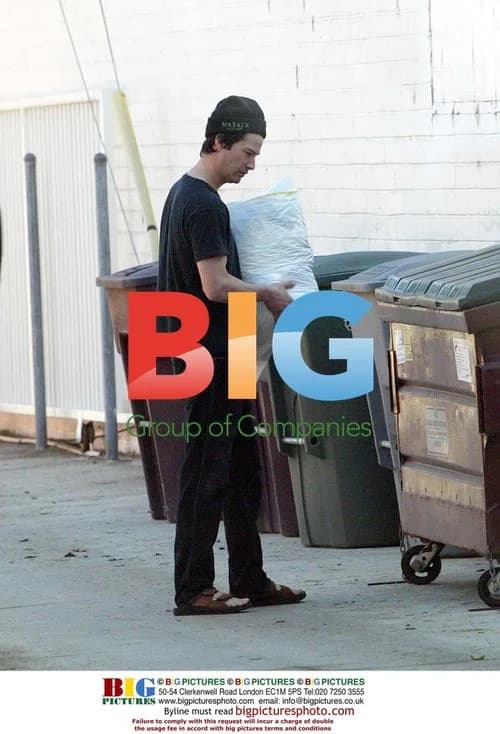 Keanu Reeves Takes Trash