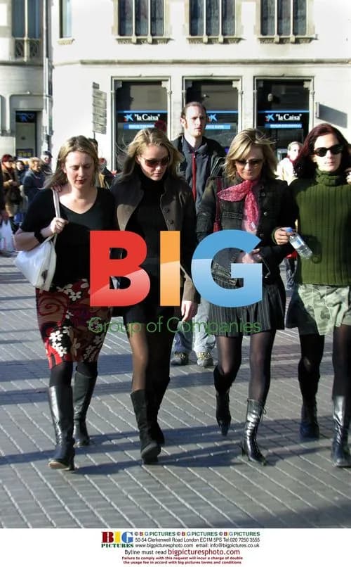 Amanda Holden in Barcelona