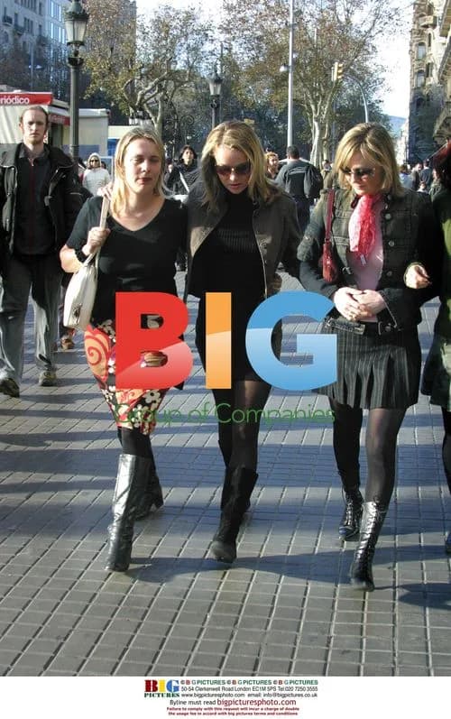 Amanda Holden in Barcelona