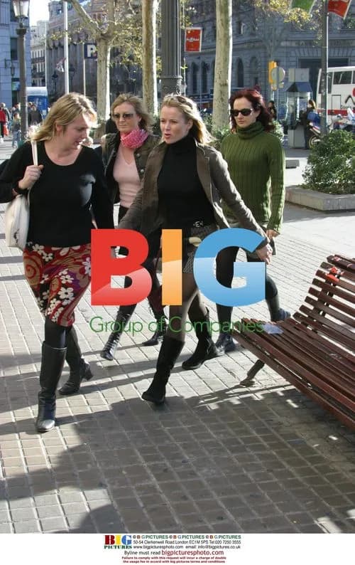 Amanda Holden in Barcelona