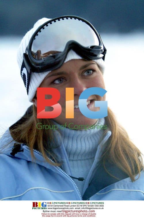 Princess Madeleine Skis in Sweden