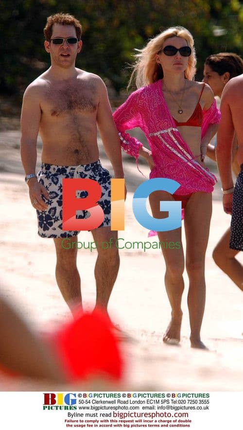 Tom Hollander on Barbados Beach