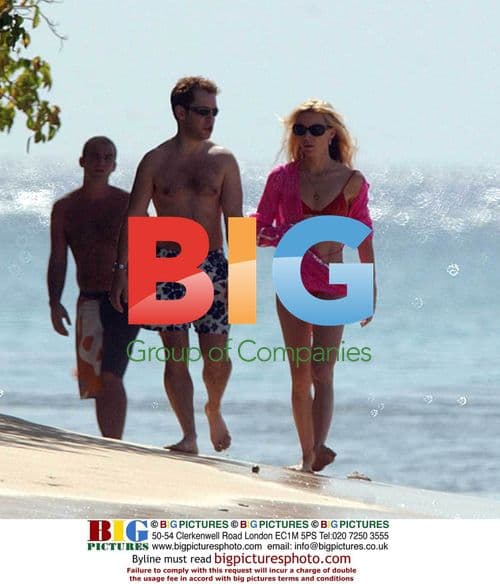 Tom Hollander on Barbados Beach