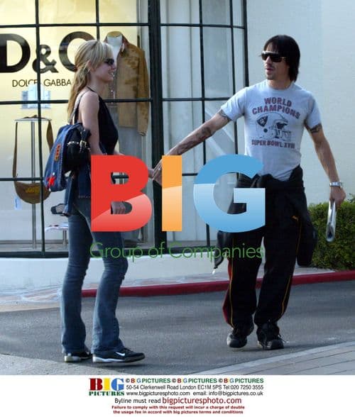 Anthony Kiedis and Heidi Klum Out in LA
