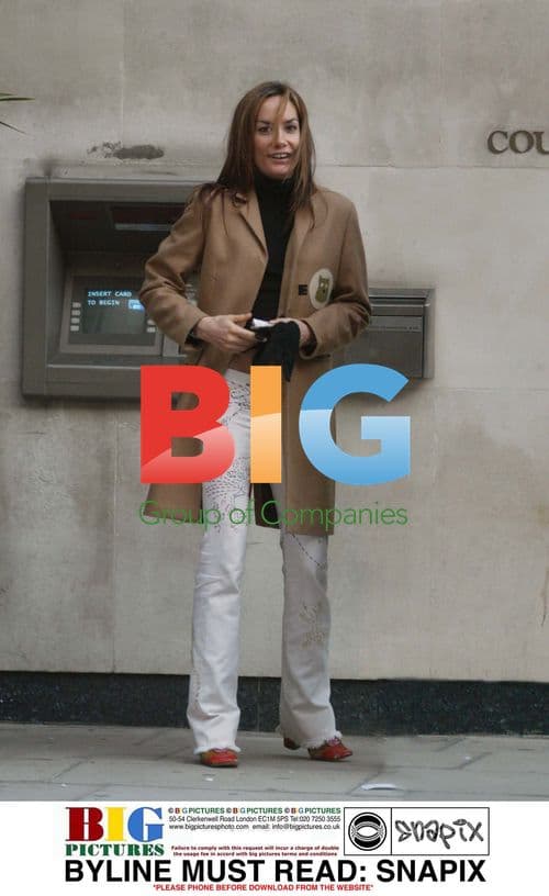 Tara Palmer-Tomkinson Buying Car at Coutts