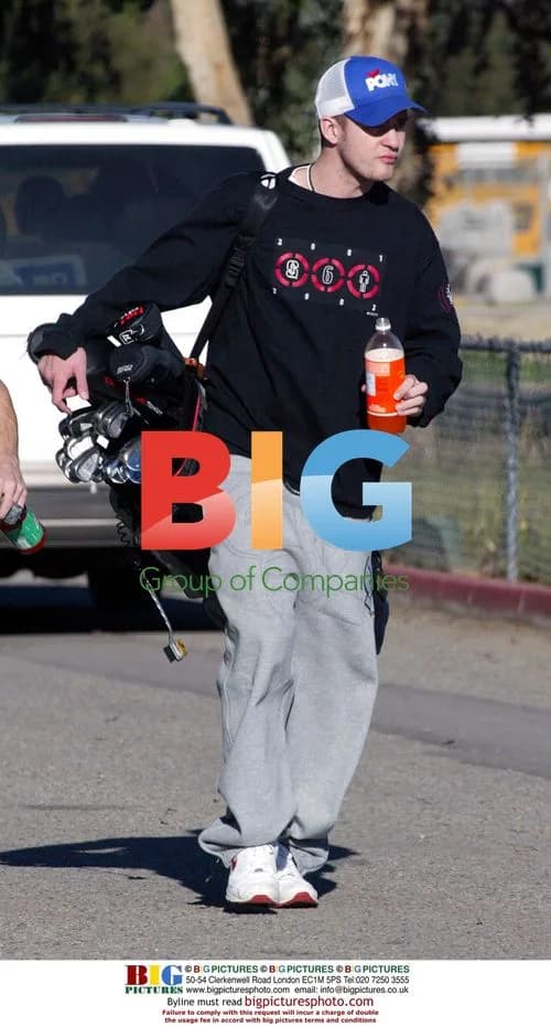 Justin Timberlake Plays Golf in L.A.