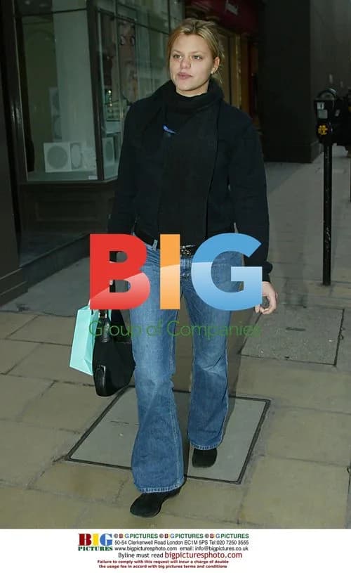 Jade Goody Shopping in London