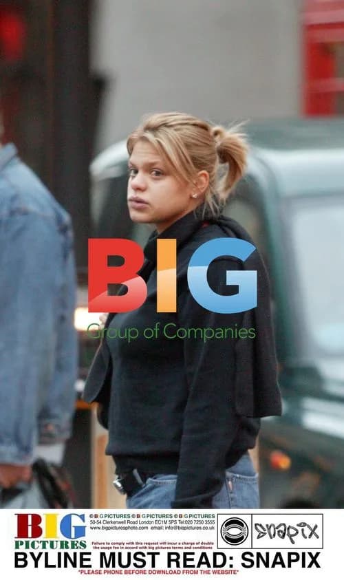 Jade Goody Shopping in London