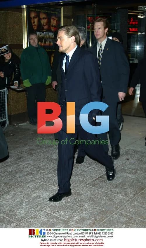 Leonardo DiCaprio at 'Gangs of New York' Premiere