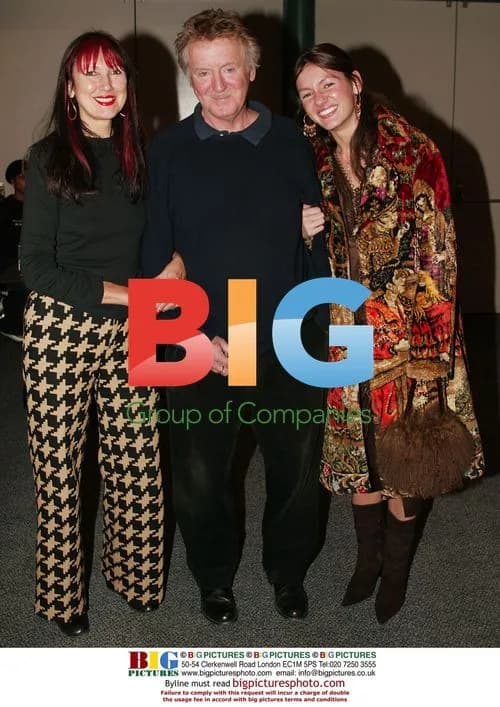 Director Adrian Lyne with Family at Diane Lane Event