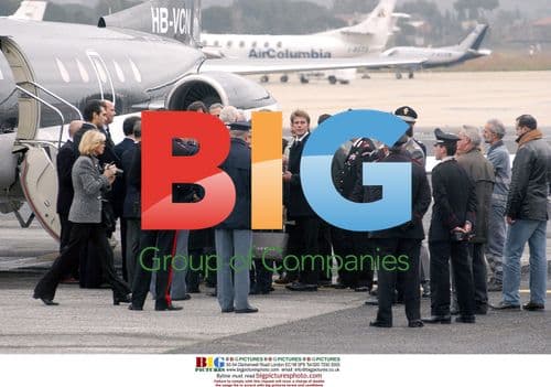 Vittorio Emanuele and Emanuele Filiberto Savoia Return to Italy