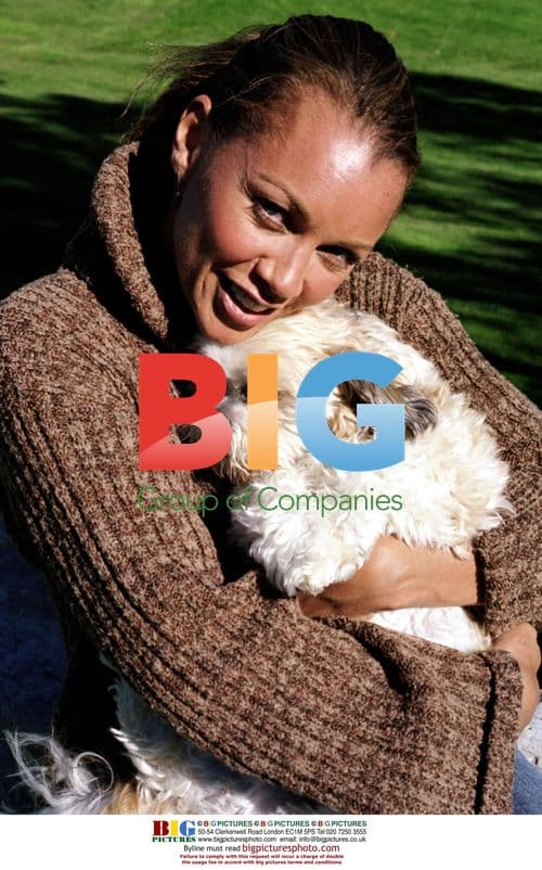 Vanessa L. Williams with Dog