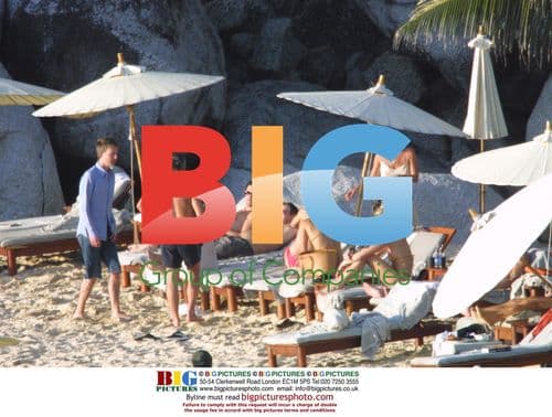 Kate Moss and Family on Thai Holiday