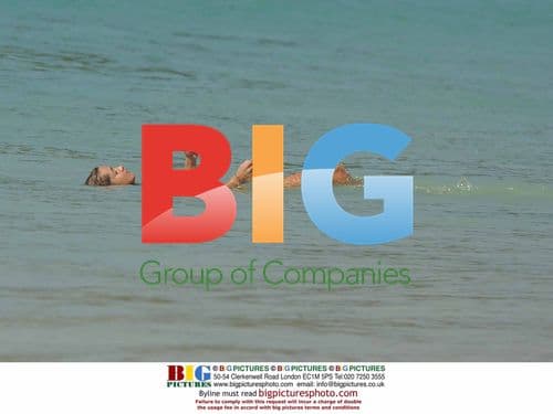 Louise Redknapp in Barbados