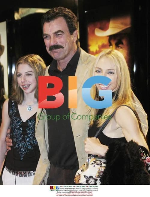 Tom Selleck and Family at Movie Screening