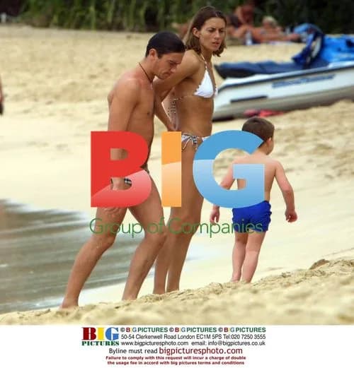 Frankie Dettori's Family Beach Holiday